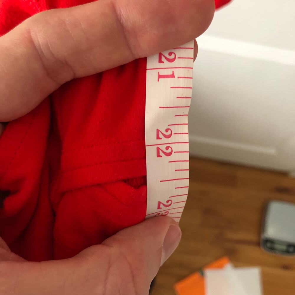 Lululemon Men's Long Sleeve T Shirt Red Size M *Missing Tag* Base Layer Running - Picture 13 of 13